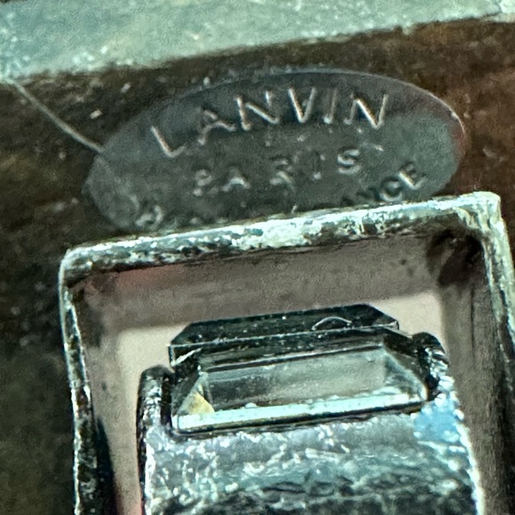 Lanvin, mechanical ring, very massive, aged metal effect - Picture 5 of 10